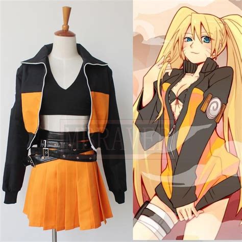 Female Naruto Uzumaki Cosplay Costume In 2021 Anime Inspired Outfits Cosplay Outfits Naruto