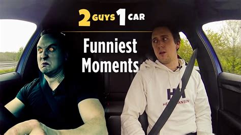 The 10 Funniest Moments From 2 Guys 1 Car Youtube