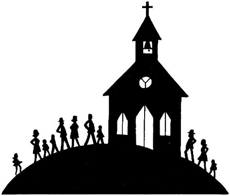 Church Clip Art Black And White Free Clipart Images Clipartix