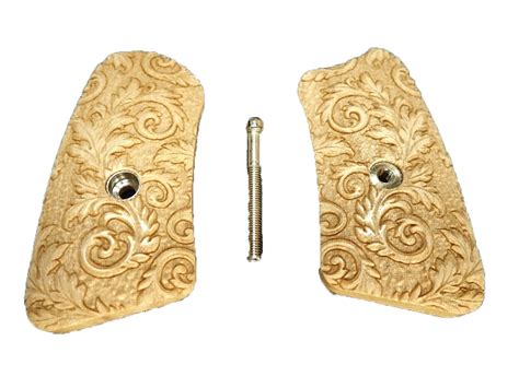 Maple Floral Scroll Ruger Sp101 Compatible Grip Inserts