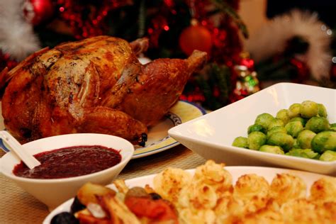 Christmas dinner this table should be laid as for any other company dinner, the necessary adjuncts being at had on the sideboard or another table, as heretofore directed. A Typical British Christmas Dinner | Photo by sneige ...