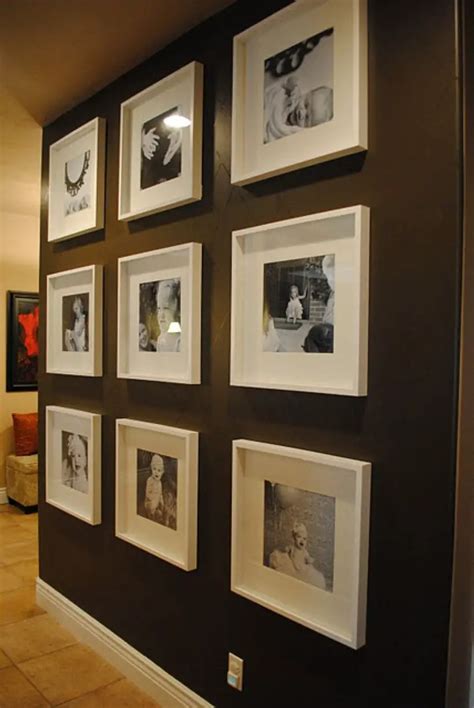 30 Photo Frames On Wall Decoomo