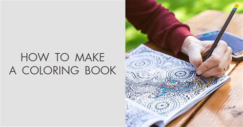 How To Make A Coloring Book From Scratch Using Only Free Tools