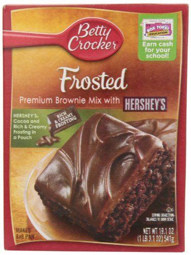 Betty Crocker Delights Supreme Brownie Mix Frosted 191 Oz Box Pack Of 6
