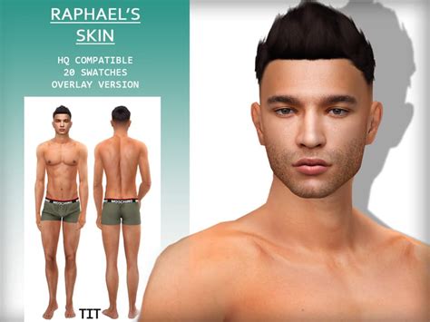 Raphael Skin Overlay Sims 4 Mod Download Free