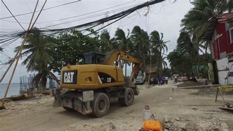 Boracay Update Day The New Road In Bolabog Back Beach Days Left Till Re Opening Youtube