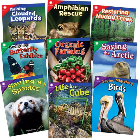 Smithsonian Informational Text Animals And Ecosystems 9 Book Set Grades