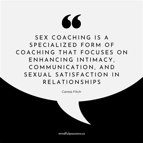 Sex Coaching Elevate Your Relationship Through Intimacy