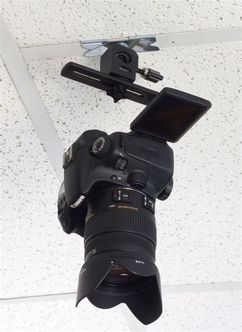 This video will show you how to mount a dome cctv camera onto a drop down ceiling. Suspended Drop Ceiling Face Down Camera Mount | ALZO Digital