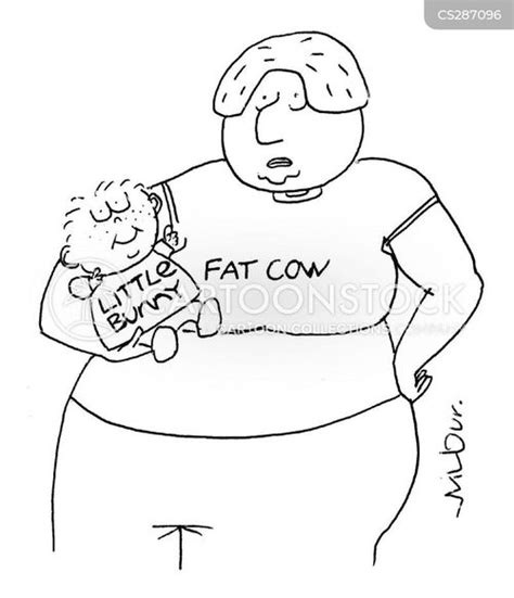 Fat Cow Cartoons And Comics Funny Pictures From Cartoonstock
