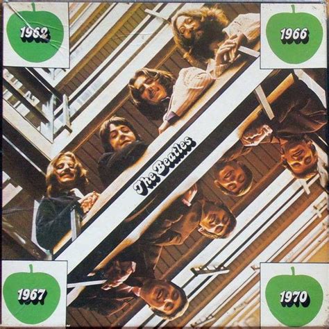 1962 1966 1967 1970 De The Beatles 1982 K7 X 4 Apple Records
