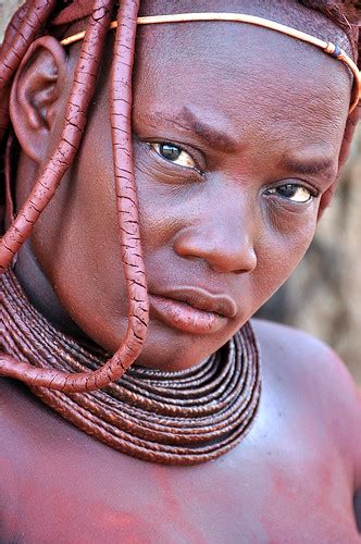 Himba Portrait Himba Woman The Queen Of The Village Edite Filipe