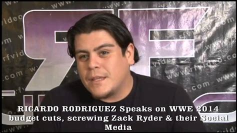 During a recent interview with voc nation's talkin' sass, ricardo rodriguez commented on leaving wwe on bad terms, and more. RICARDO RODRIGUEZ SPEAKS ON WWE BURYING ZACK RYDER & MORE ...