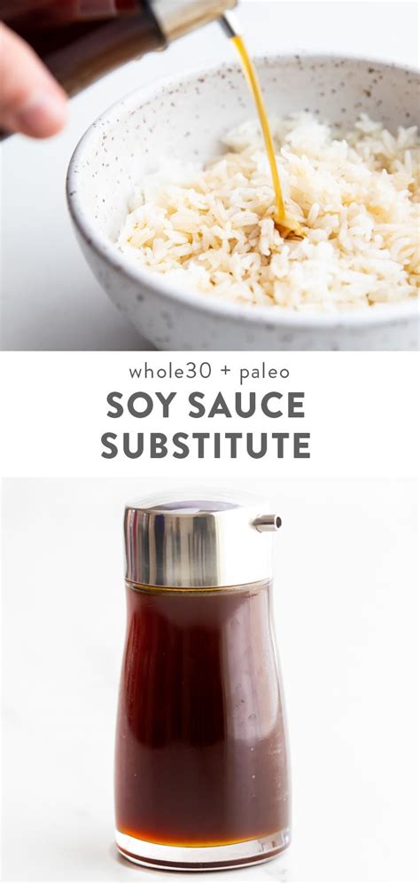 Healthy Soy Sauce Substitute Recipe Whole30 Paleo Recipe Soy