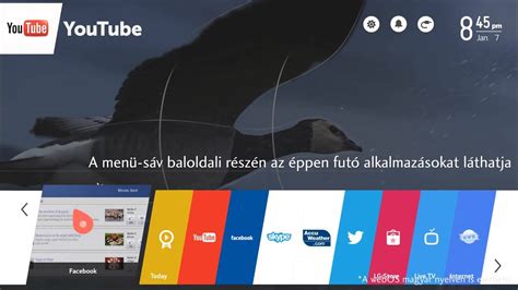 LG webOS Smart TV - Menü-sáv - YouTube