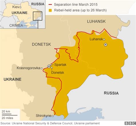 Ukraine Prospects For Peace People On The Edge Of War Bbc News