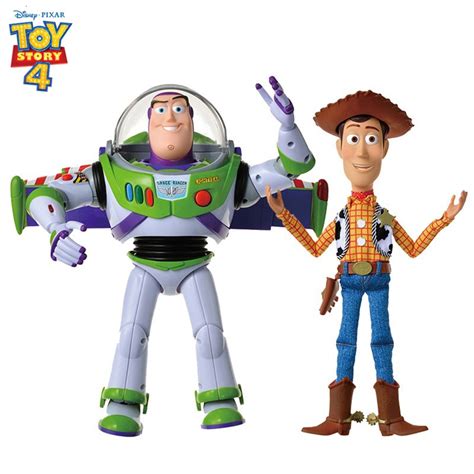 Tv And Movie Character Toys Disney Toy Story 4 Talking Woody And Buzz