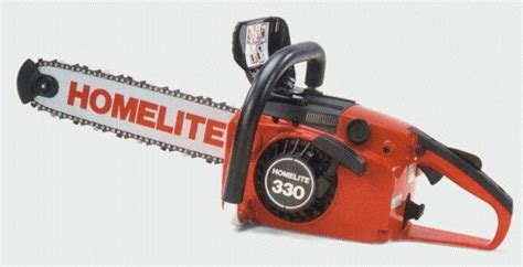 Homelite 330 Outdoor Power Equipment Outdoor Chainsaws
