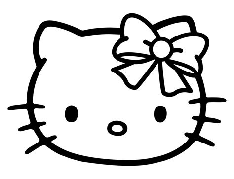 8 Best Free Printable Hello Kitty Face PDF for Free at Printablee