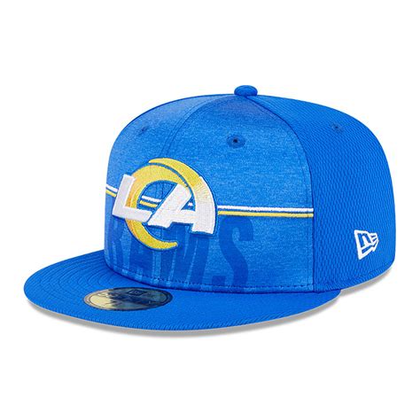 Official New Era Nfl Training 2023 La Rams 59fifty Fitted Cap D02131