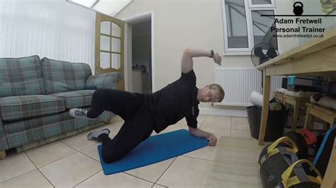 Kneeling Side Plank Knee To Elbow Youtube
