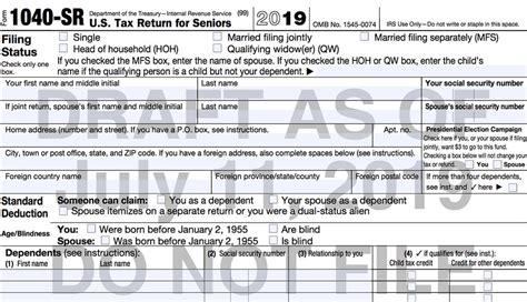 Irs form 1040 is used to report financial information to the internal revenue service of the united states. IRS Creates New 1040-SR Tax Return for Seniors - The Good Life