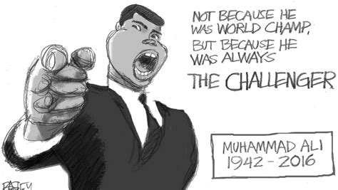 Editorial Cartoons Muhammad Ali