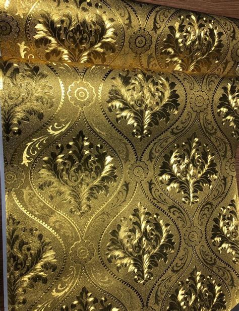 Luxury Gold Foil Wallpaper China Wallpaper And Wallcovering