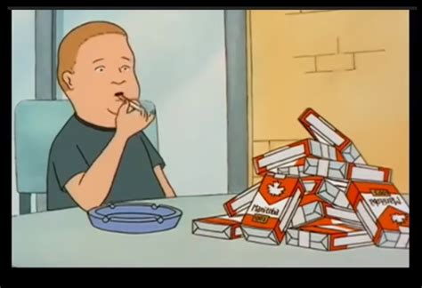 Bobby Hill Cigarettes Blank Blank Template Imgflip