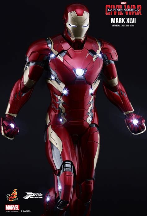 There are some things iron man's side did that were utterly disgraceful and inhuman. Hot Toys Civil War Iron Man Mark 46 Photos & Order Info ...