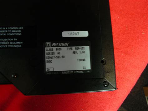 8030rom122 Square D Symax Modicon 8030 Rom 122 Iso Input Module Ebay