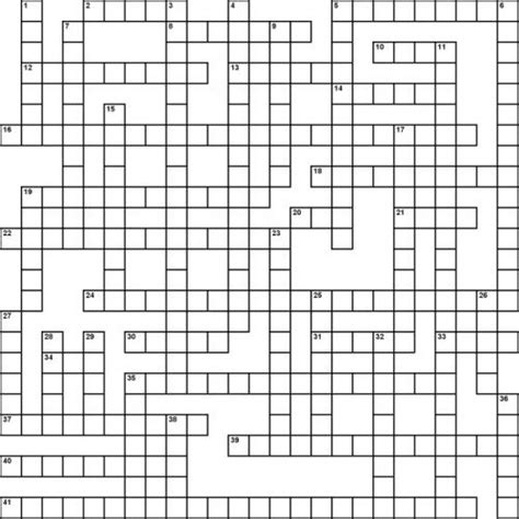 Kreuzworträtsel erstellen mit crisscross (bild: Gitterrätsel zum ausdrucken pdf - Bürozubehör