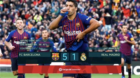 Barcelona Vs Real Madrid 5 0 2019