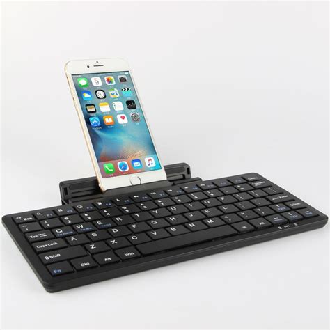 When your iphone detect your pc device, tap on your pc device, it will send you a message to ask if the passkey is matched with the one on your iphone. Bluetooth Keyboard For Apple iPhone 7 7Plus Mobile phone ...