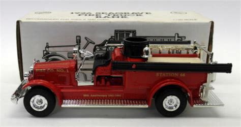 Ertl 130 Scale 9724 1926 Seagrave Fire Truck Wellsville Fire Dept Ebay