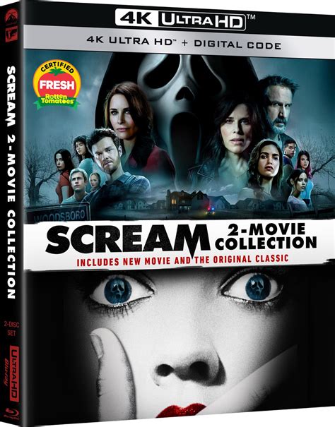 Scream 2 Movie Collection Includes Digital Copy 4k Ultra Hd Blu Ray