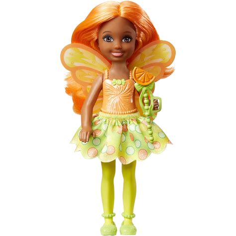 Barbie Dreamtopia Small Fairy Doll Citrus Theme With Accessory