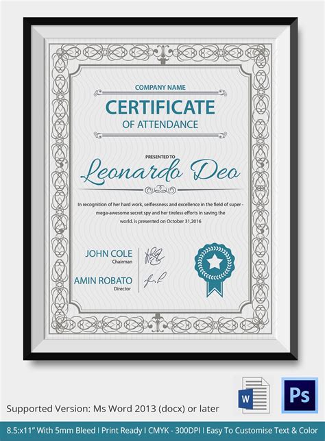 33 Psd Certificate Templates Free Psd Format Download Free