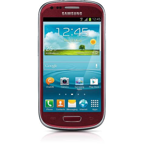 Smartphone Samsung I8190 Galaxy S3 Mini Garnet Red Pc Garage