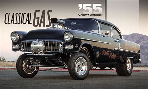 Classic Gas 55 Chevy Gasser Motortopia Everything Automotive