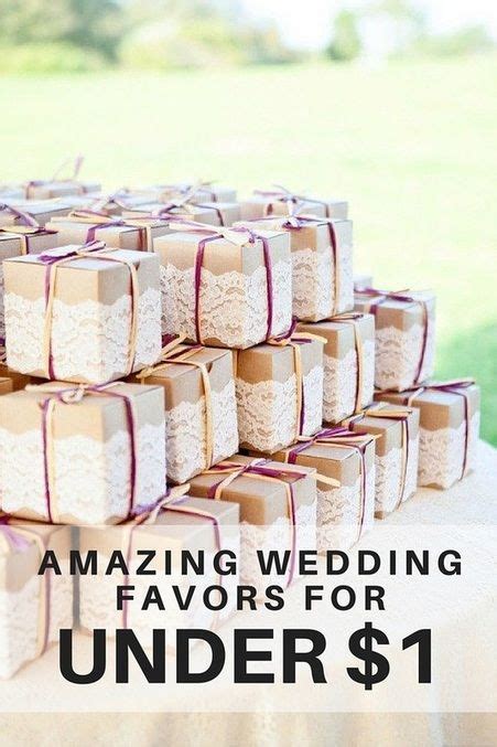 44 gifts for weddings guests ranked in order of popularity and relevancy. Wedding Favors for Less Than $1 | Wedding favors cheap ...