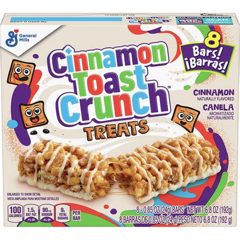 Cinnamon Toast Crunch Treat Bars Cinnamon Shop Daves Supermarket