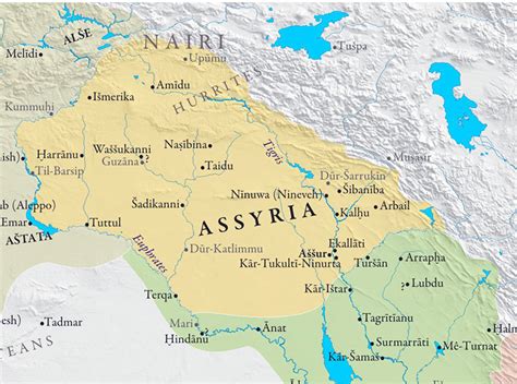 Assyria Territory And Economy Short History Website