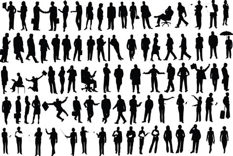 Human Figures For Photoshop Clip Art Library