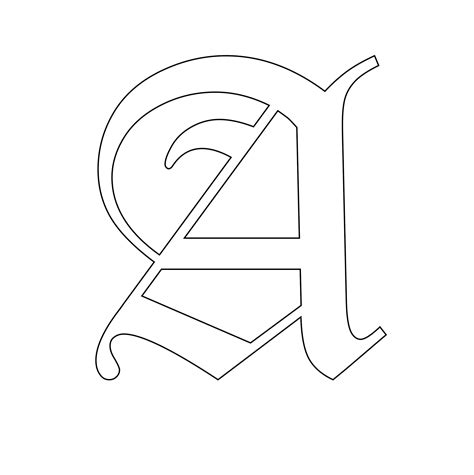 10 Best 4 Inch Alphabet Stencils Printable Alphabet Stencils Free