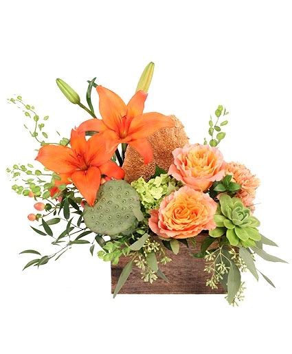 Passionate Lilies And Roses Flower Arrangement Fall Flowers Flower