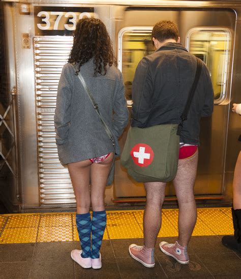 No Pants Subway Ride A Photo On Flickriver