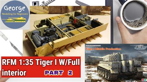 Rye Field Model Tiger I Middle Production Full Interior Part