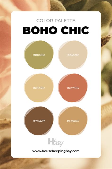 16 Ideas Of The Boho Color Palette