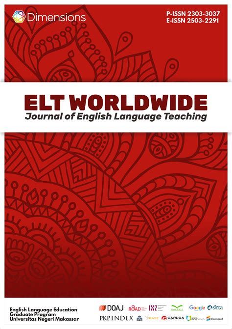Elt Worldwide Journal Of English Language Teaching
